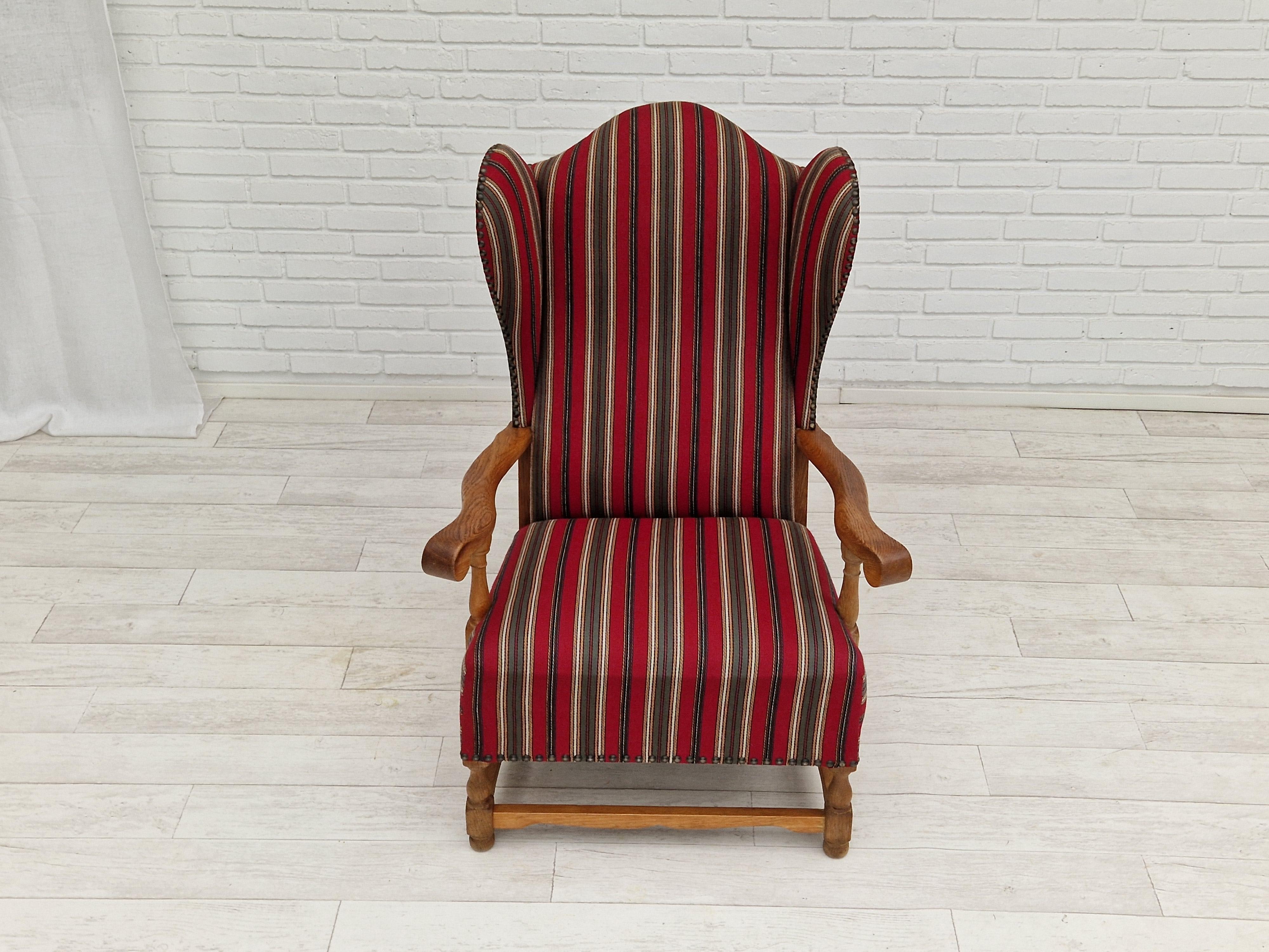 Paire de chaises de détente danoises vintage des années 1960, état d'origine en vente 8