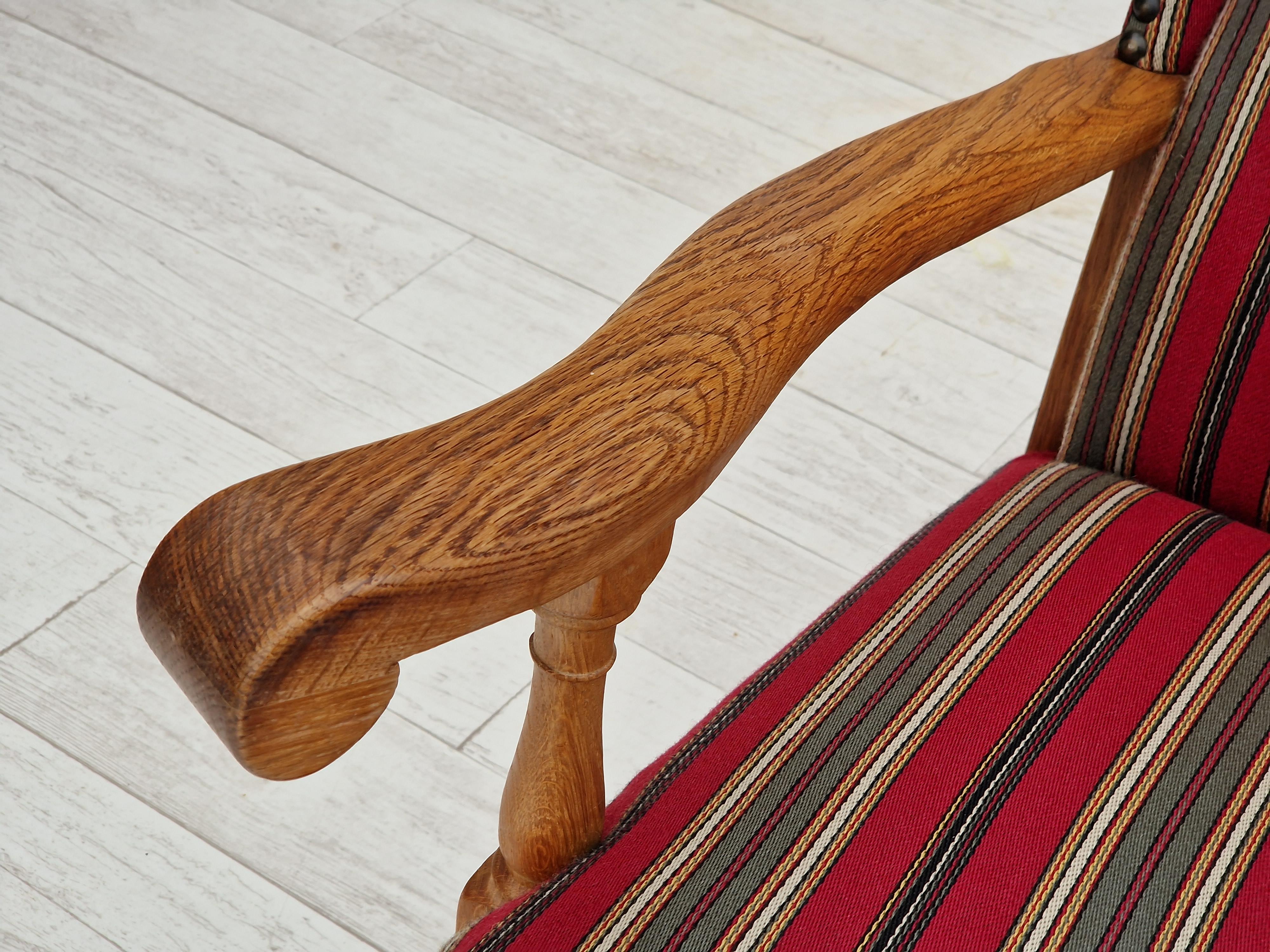 Paire de chaises de détente danoises vintage des années 1960, état d'origine en vente 10