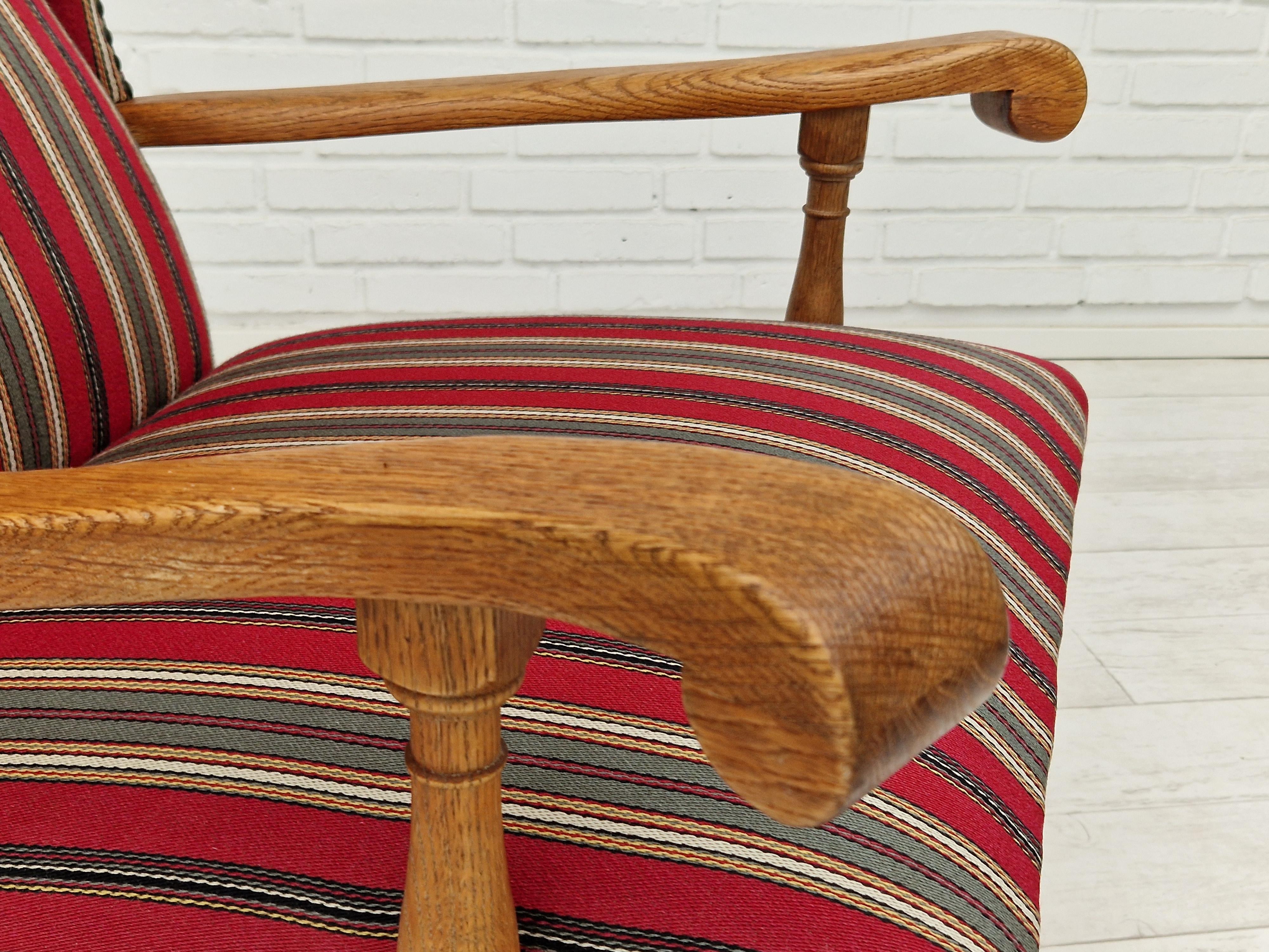 Paire de chaises de détente danoises vintage des années 1960, état d'origine en vente 2