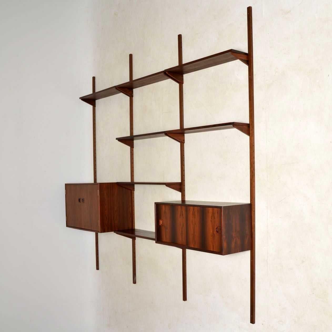 Mid-Century Modern 1960s Vintage Danish PS Shelving System