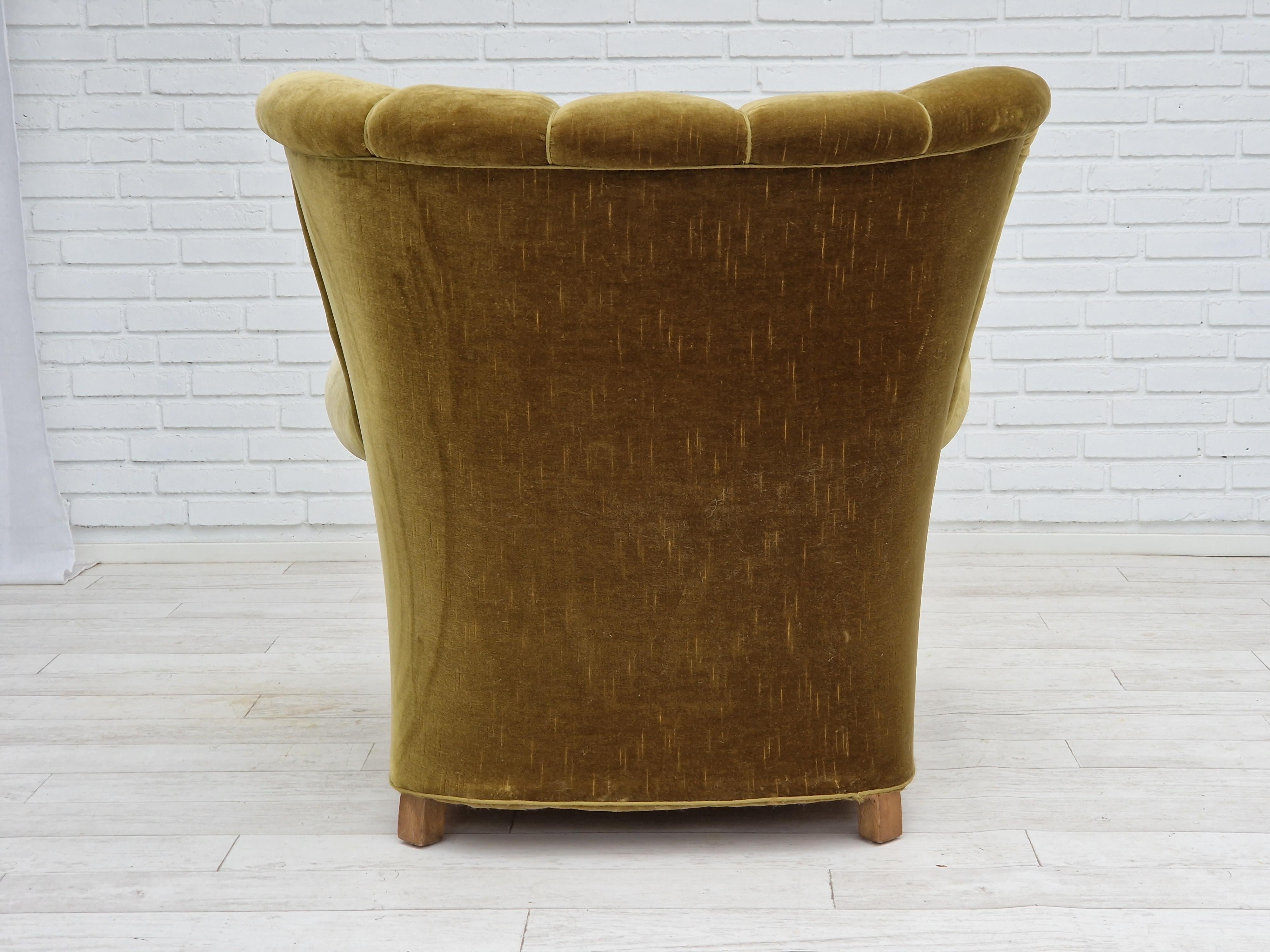 1960s, Vintage Danish Relax Chair, Original Condition 3