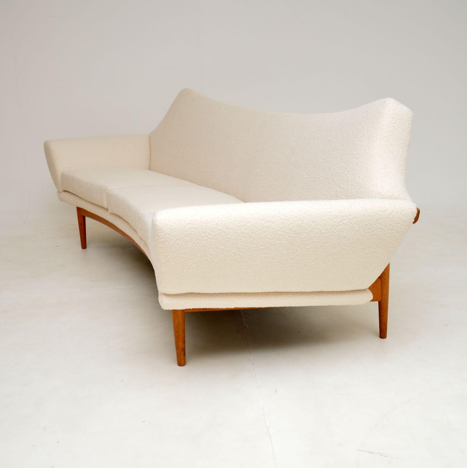 1960's Vintage Danish Sofa by Johannes Andersen In Good Condition In London, GB