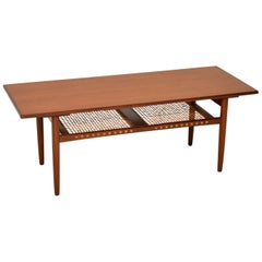 1960s Vintage Danish Teak Coffee Table