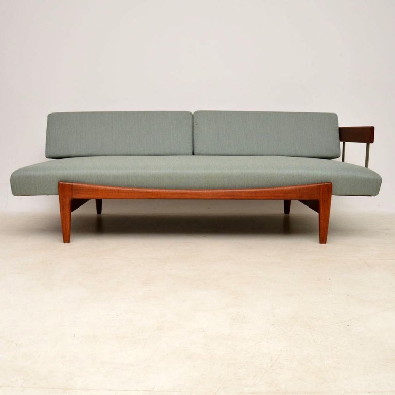 1960s Vintage Danish Teak Daybed Sofa By Ib Kofod Larsen 1960s Vintage Danish Teak Daybed Sofa By Ib Kofod Larsen