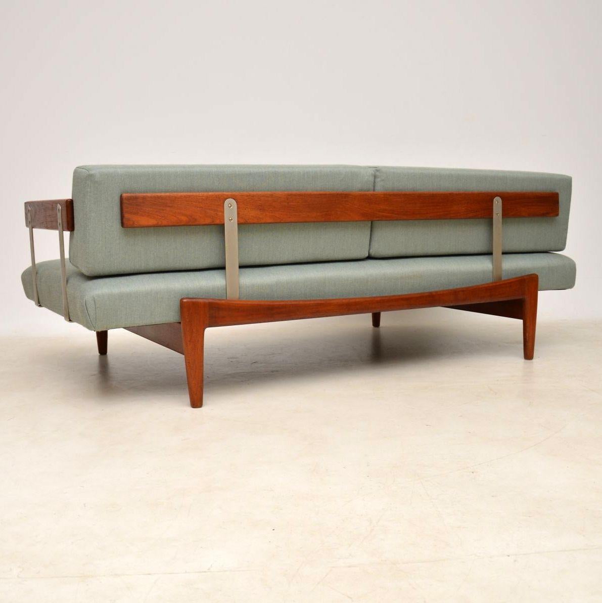 Mid-Century Modern 1960s Vintage Danish Teak Daybed/Sofa by Ib Kofod Larsen