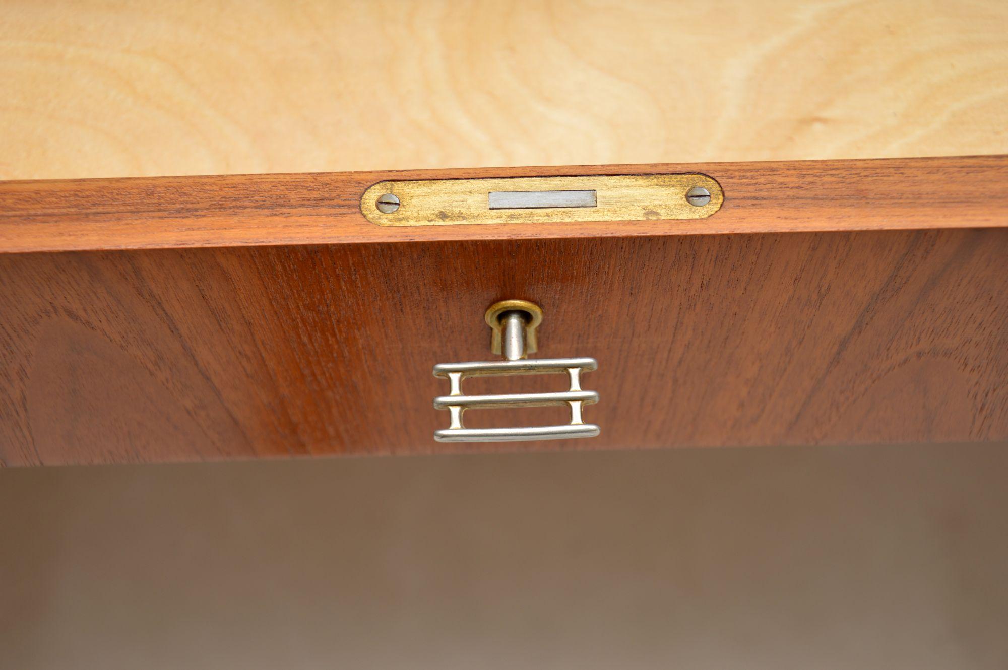 1960’s Vintage Danish Teak Desk by Tibergaard 2