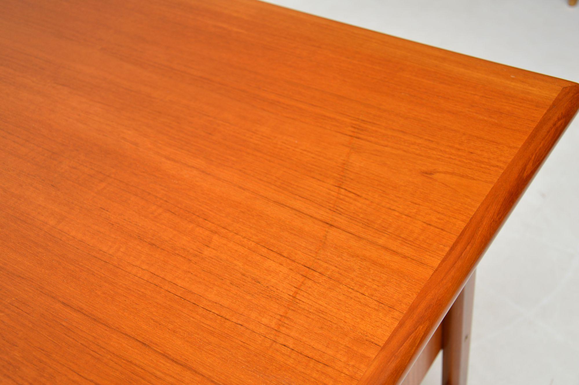 1960’s Vintage Danish Teak Desk by Tibergaard 4