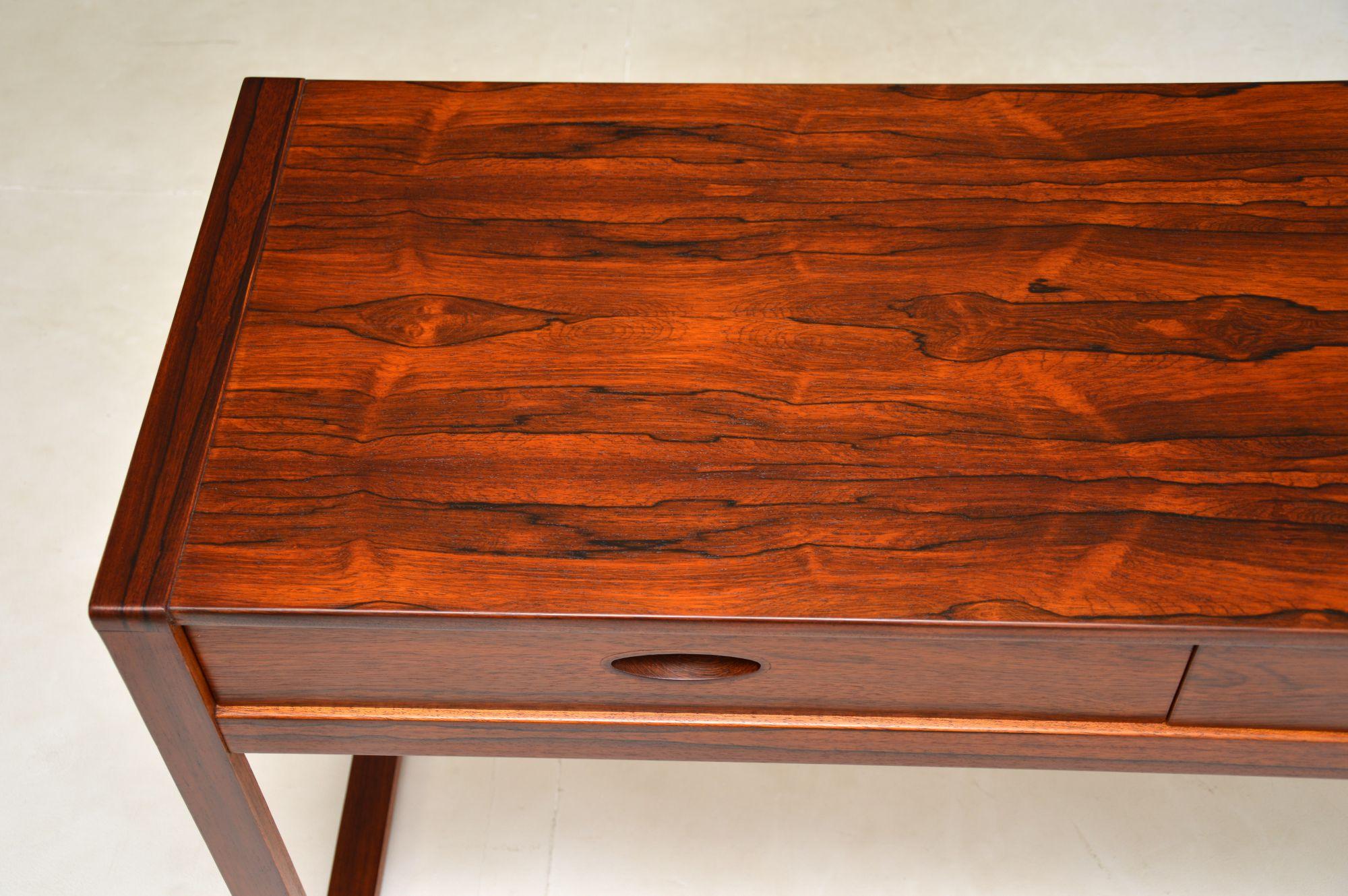 Wood 1960s Vintage Desk / Console Table by Uniflex