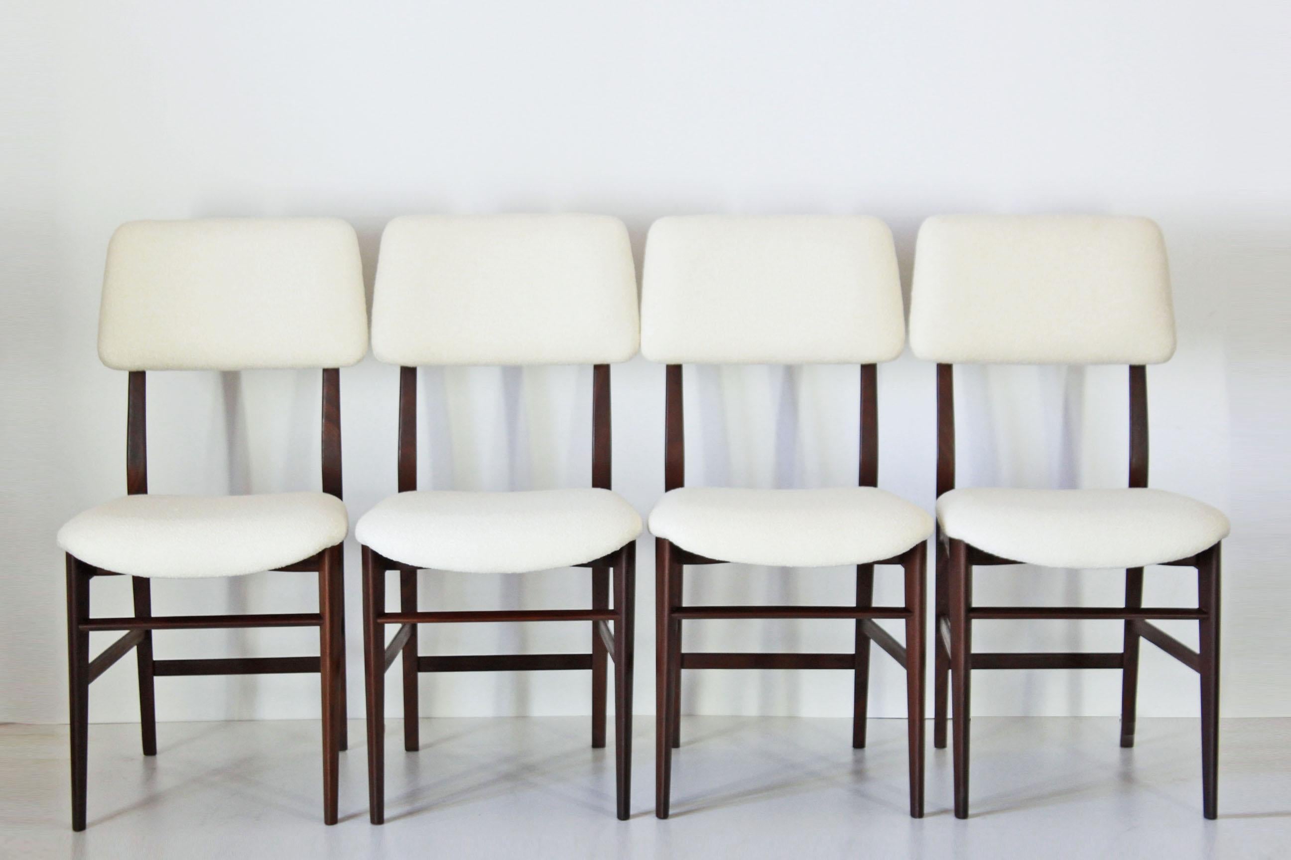 1960s vintage dining chairs by iconic Italian brand 