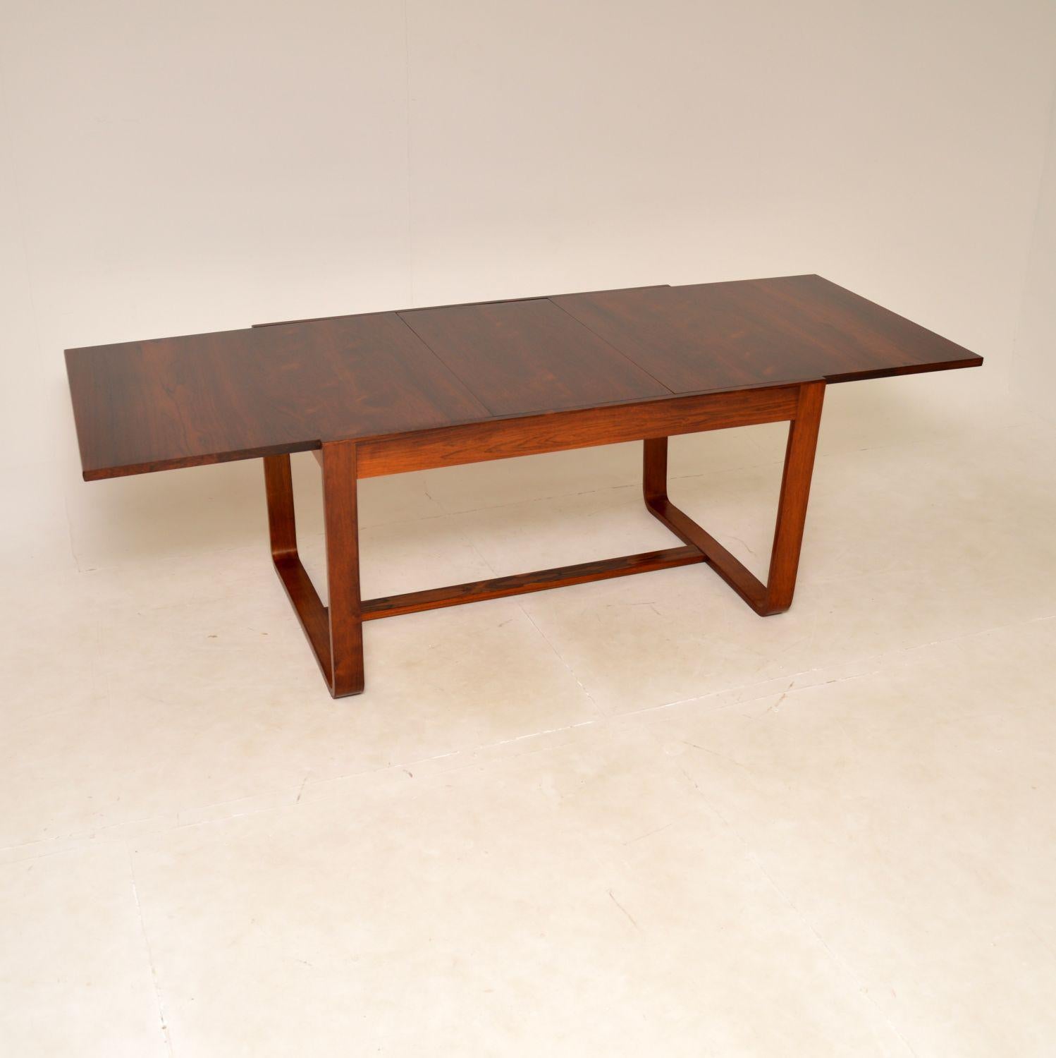 Mid-Century Modern 1960s Vintage Dining Table by Uniflex For Sale