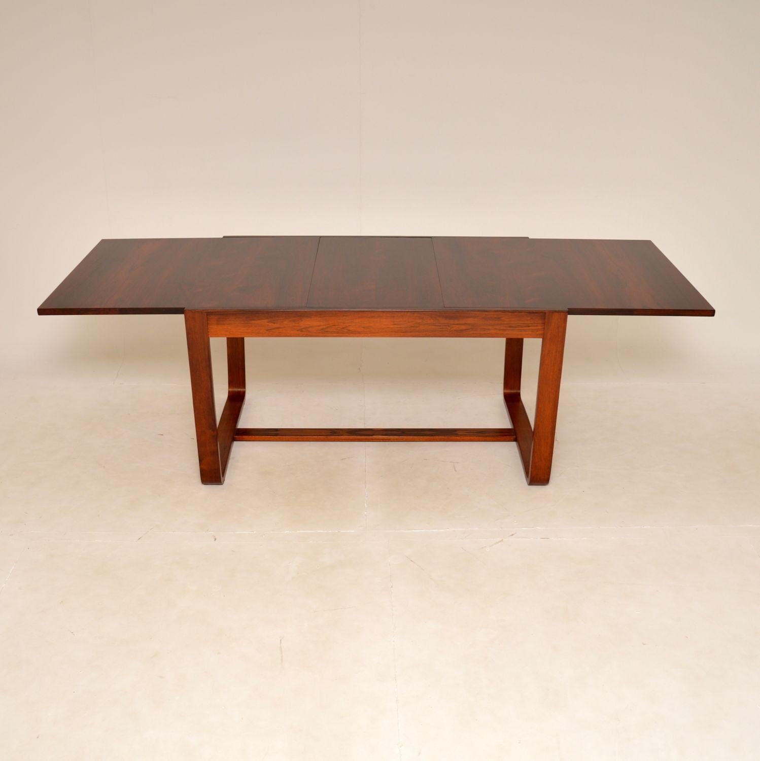 British 1960s Vintage Dining Table by Uniflex For Sale