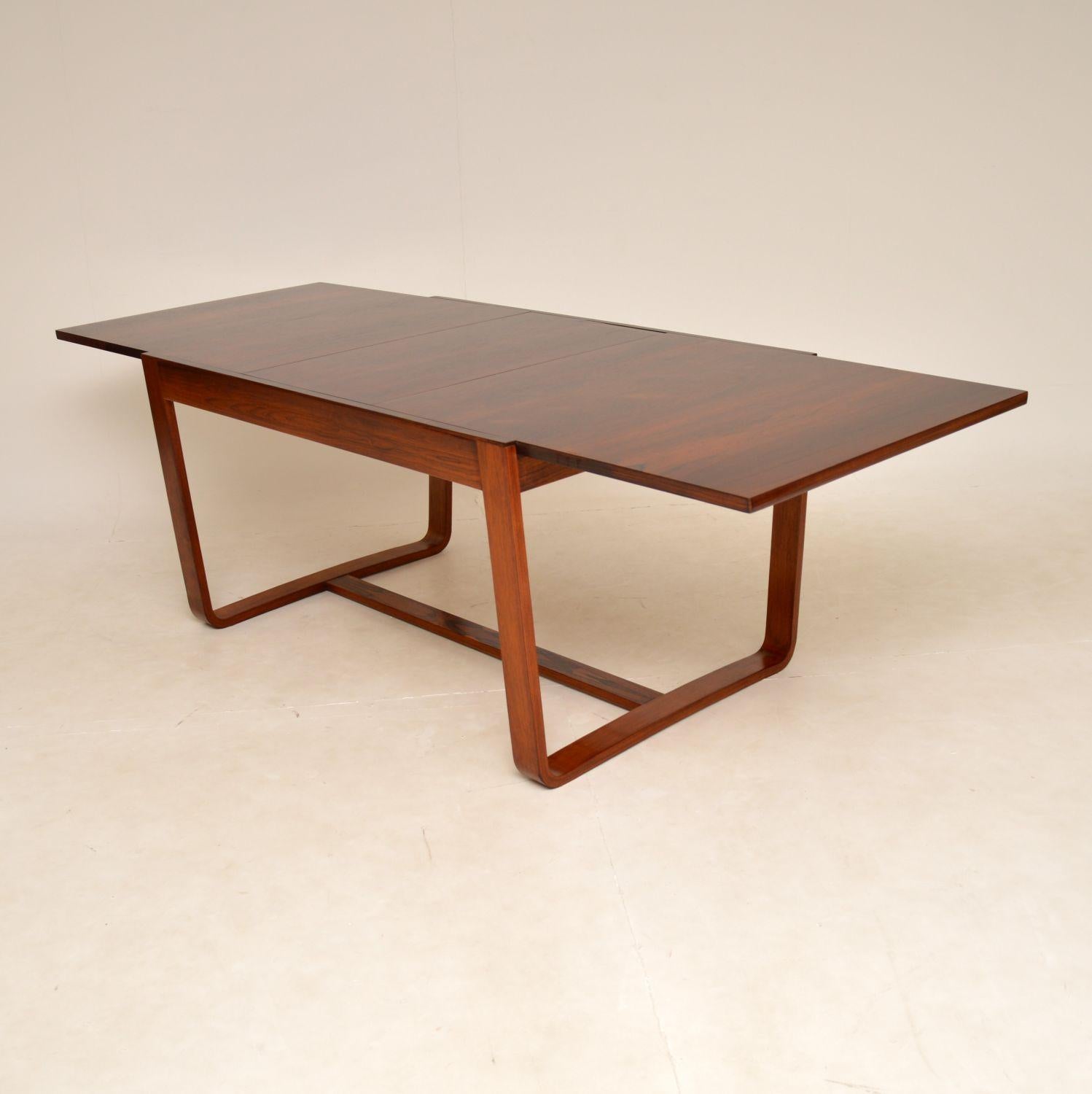 1960s Vintage Dining Table by Uniflex In Good Condition For Sale In London, GB