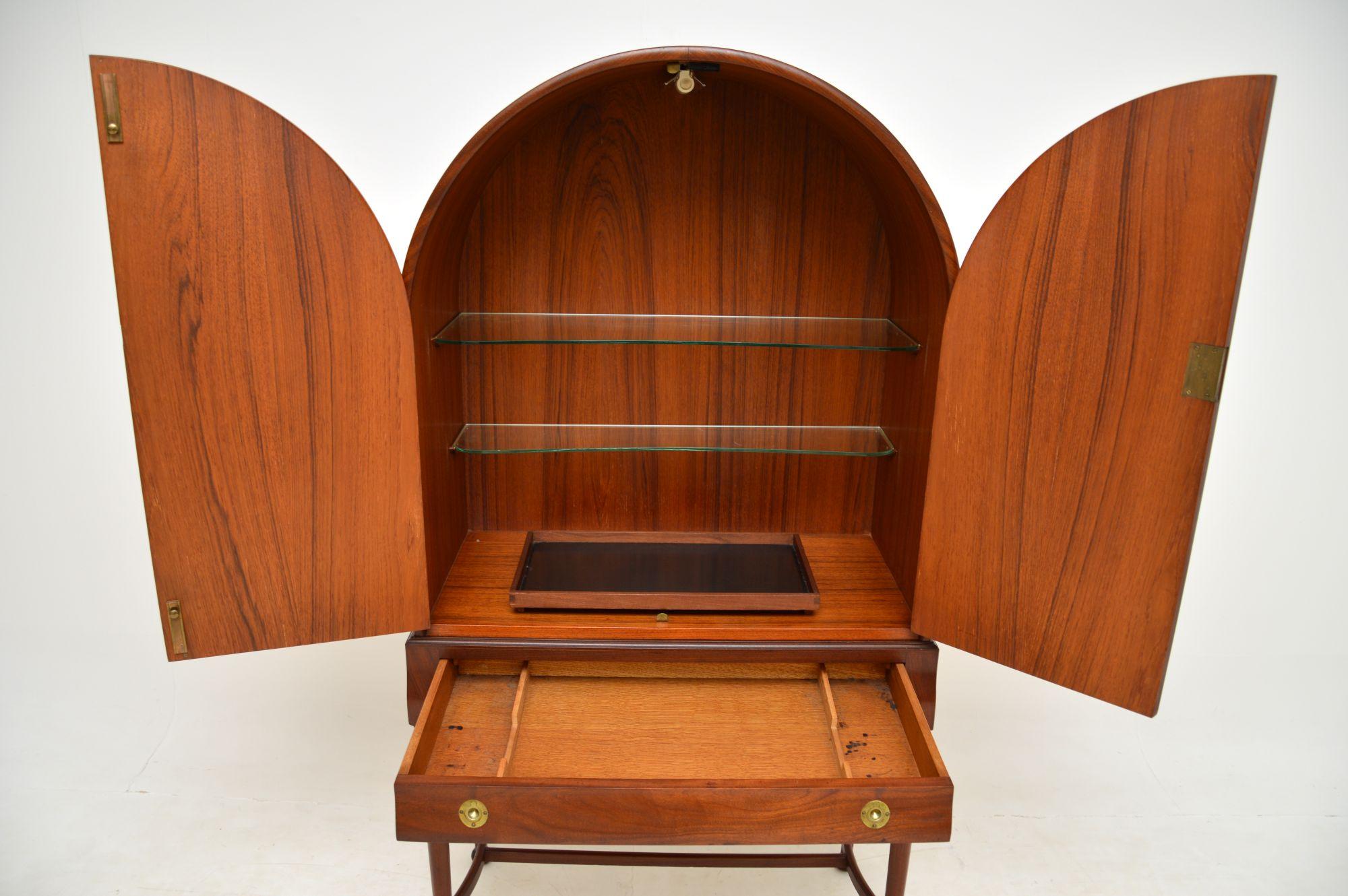 1960s Vintage Domed Teak Cabinet by Robert Heritage 1