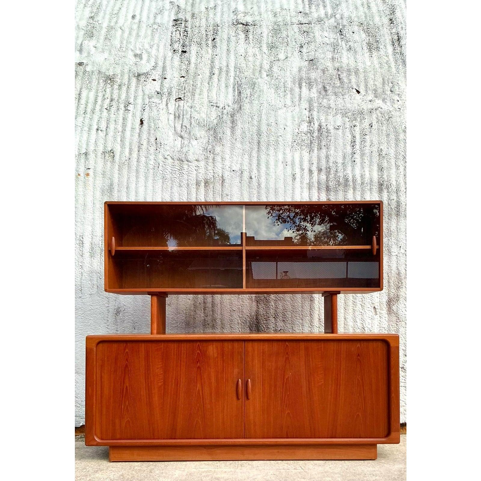 Armario vintage Drylund de dos piezas de los años 60 mediados del siglo XX en venta