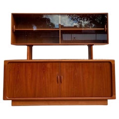 1960s Vintage Drylund Two Piece Cabinet