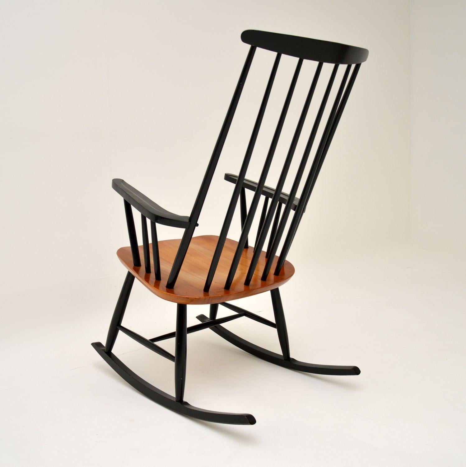 vintage rocking chair made in yugoslavia
