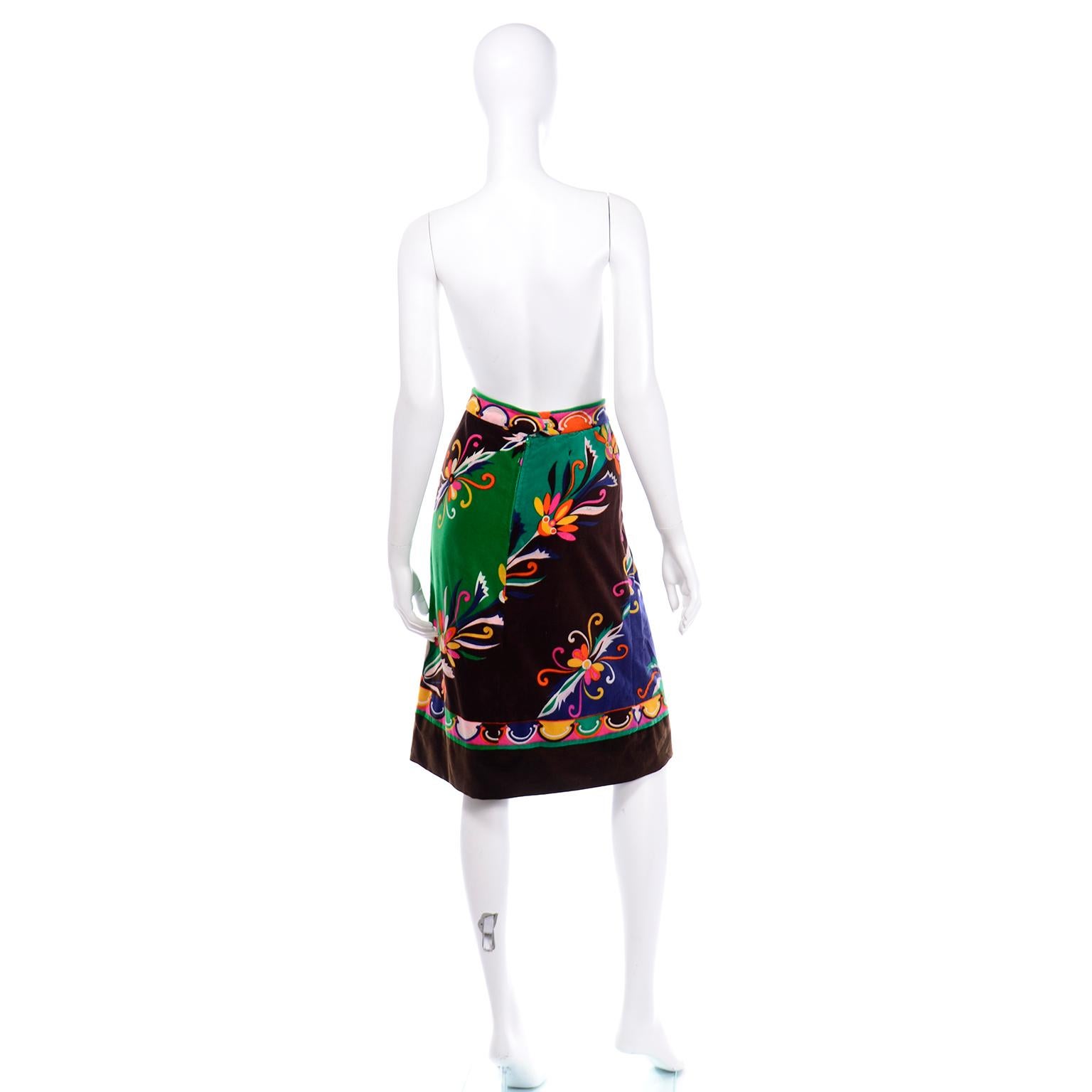 vintage pucci skirt