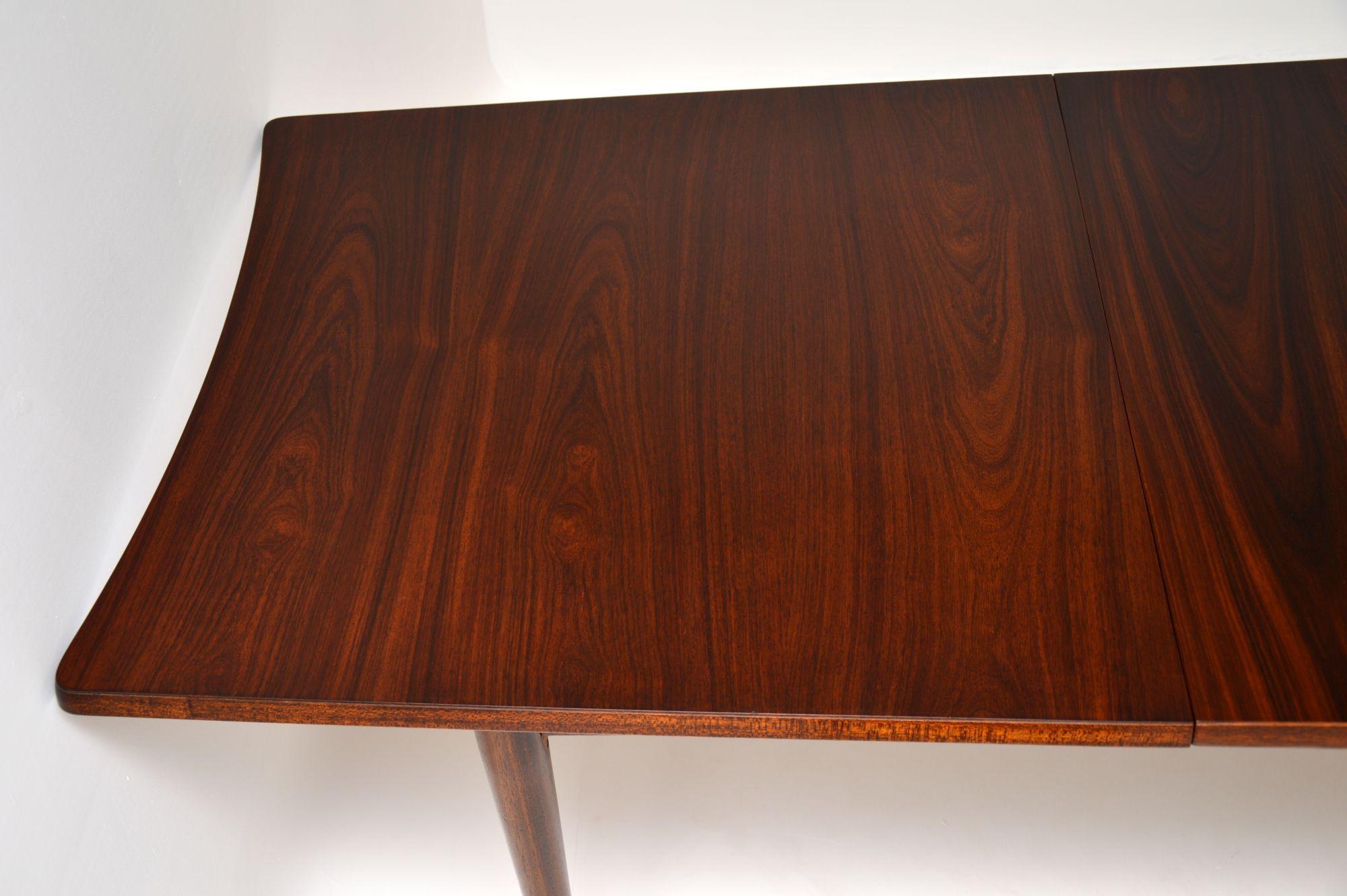 British 1960s Vintage Extending Dining Table by Uniflex