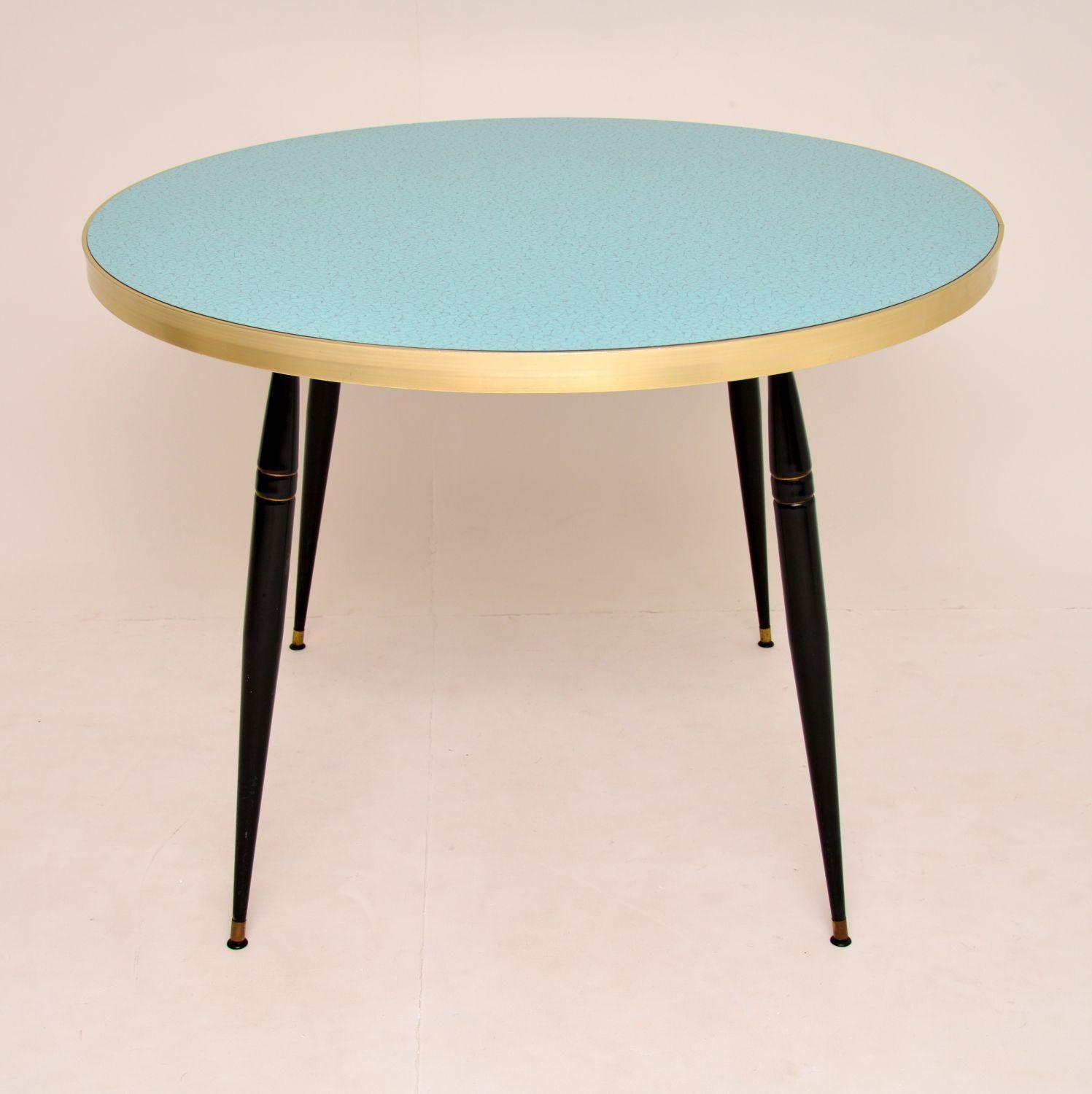 table de cuisine formica avec rallonge