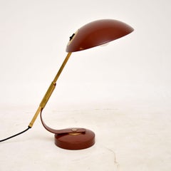 1960s Vintage French Desk Lamp by Solere Paris