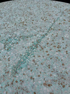 1960's Vintage French Terrazzo Top Biomorphic-Style Table