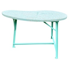 1960's Vintage French Terrazzo Top Biomorphic-Style Table