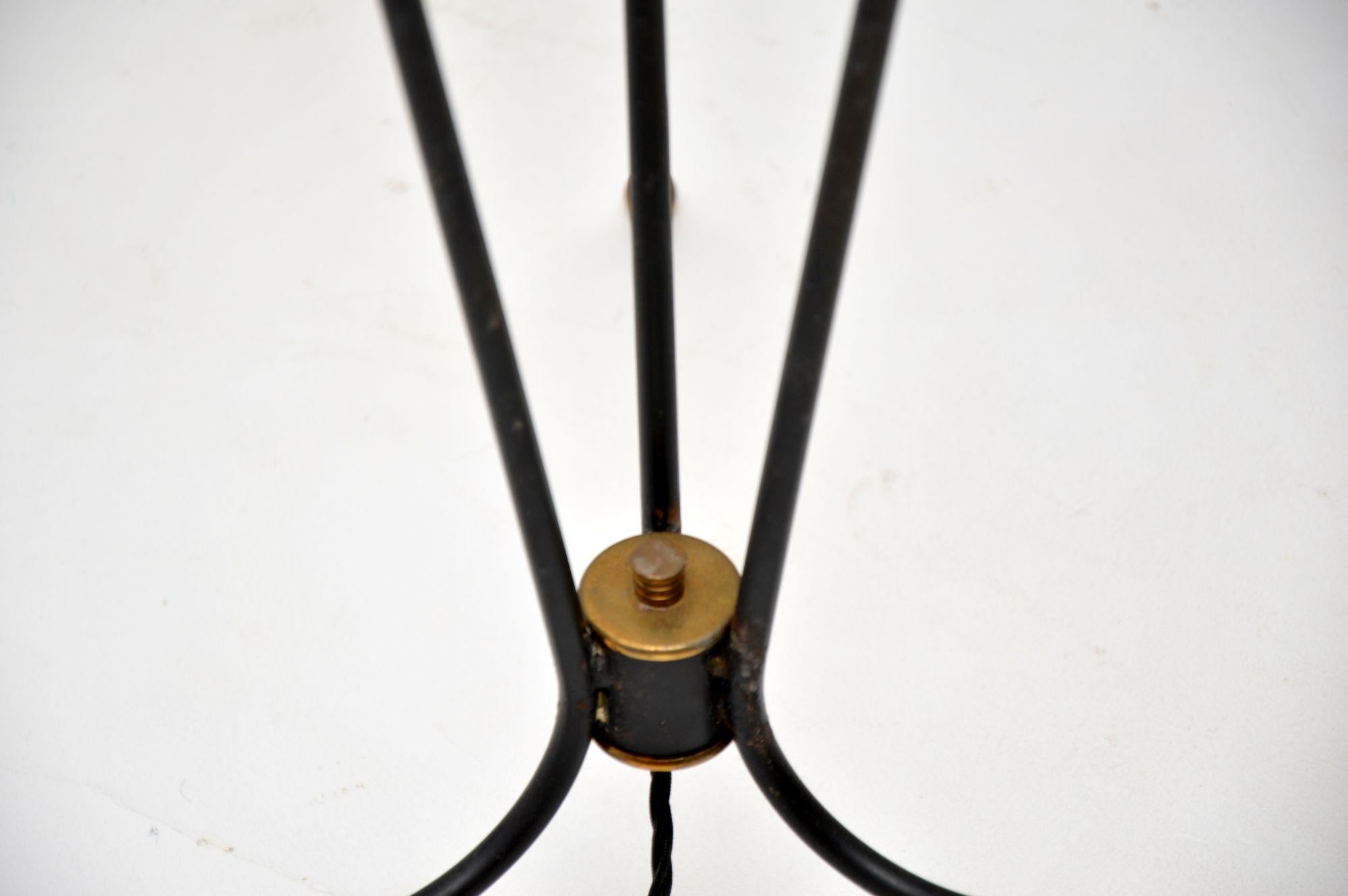 1960's Vintage French Triple Headed Floor Lamp 4
