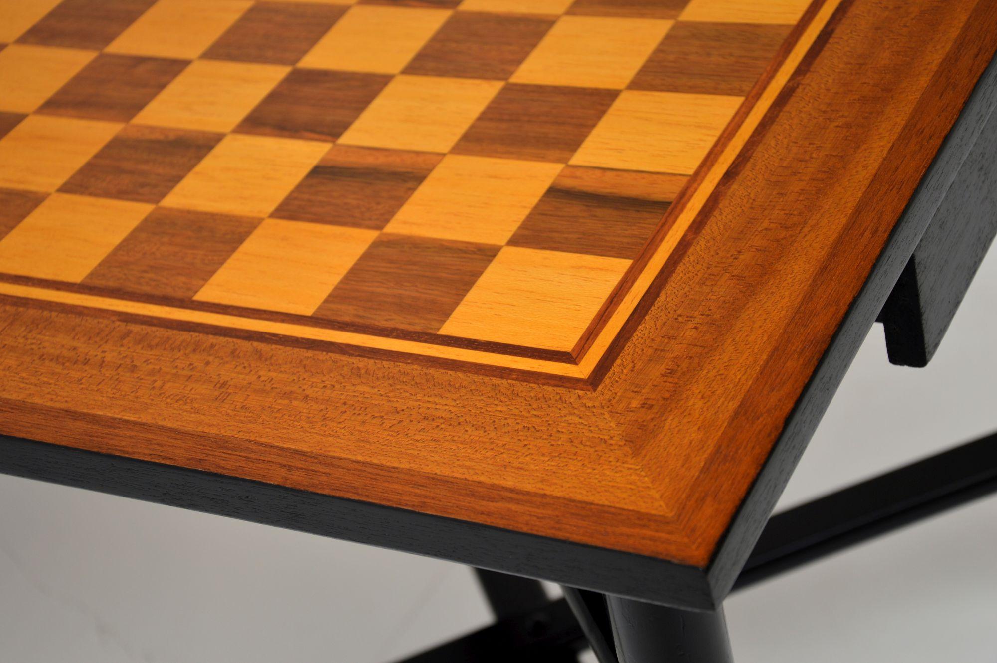 1960s Vintage Games / Chess Table 1