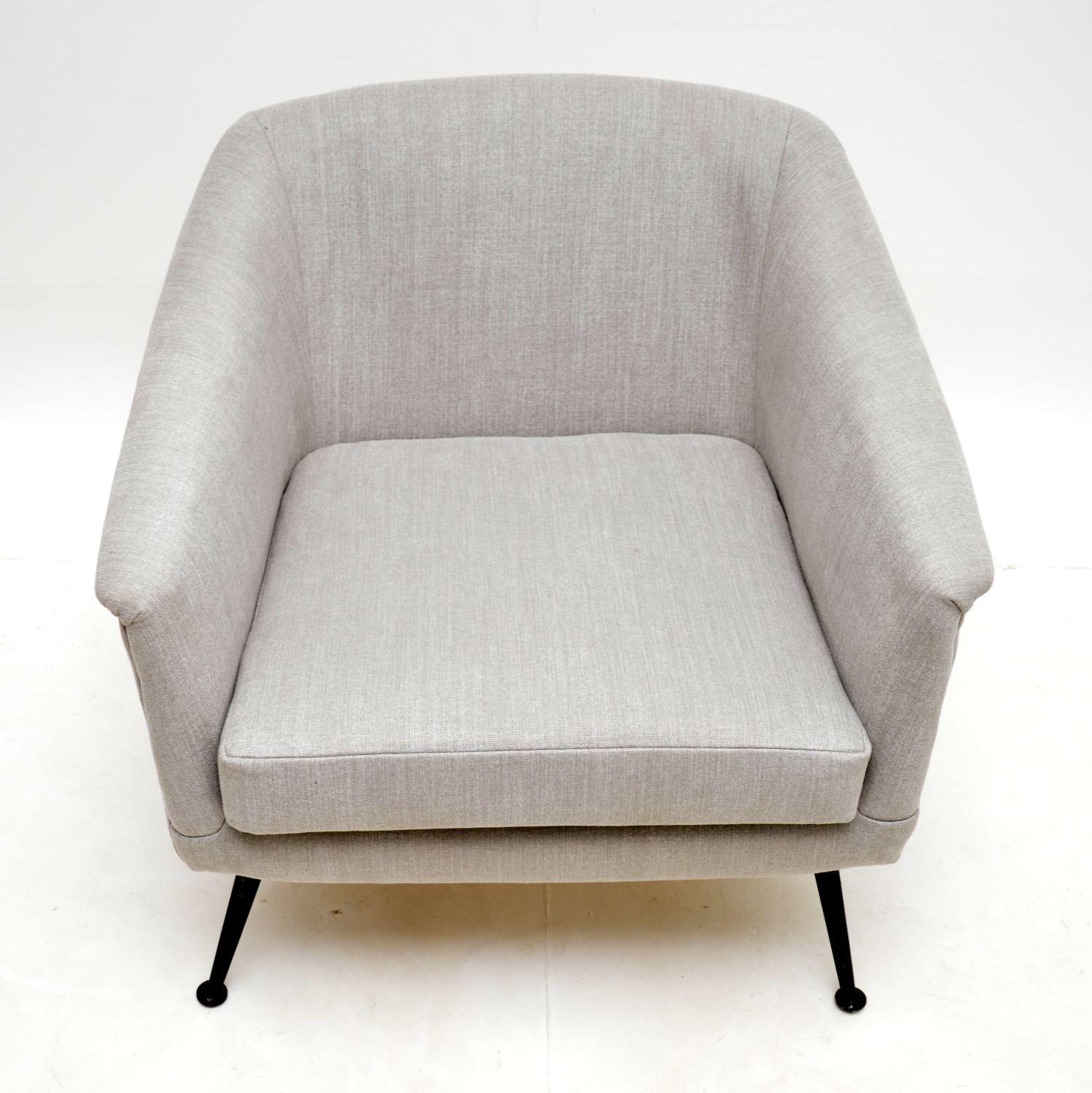 Französischer Vintage-Sessel aus den 1960er Jahren (Metall) im Angebot