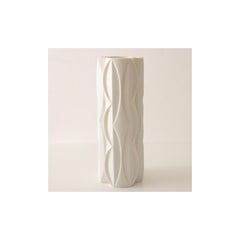 1960s Vintage German Werner Uhl for Scherzer Bavaria Matte Bisque Vase