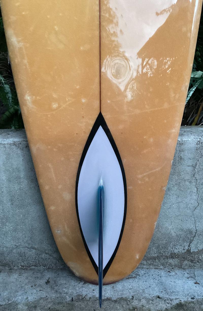 Mid-20th Century 1960s Vintage Gerry Lopez Surfboard by Hansen Surfboards For Sale