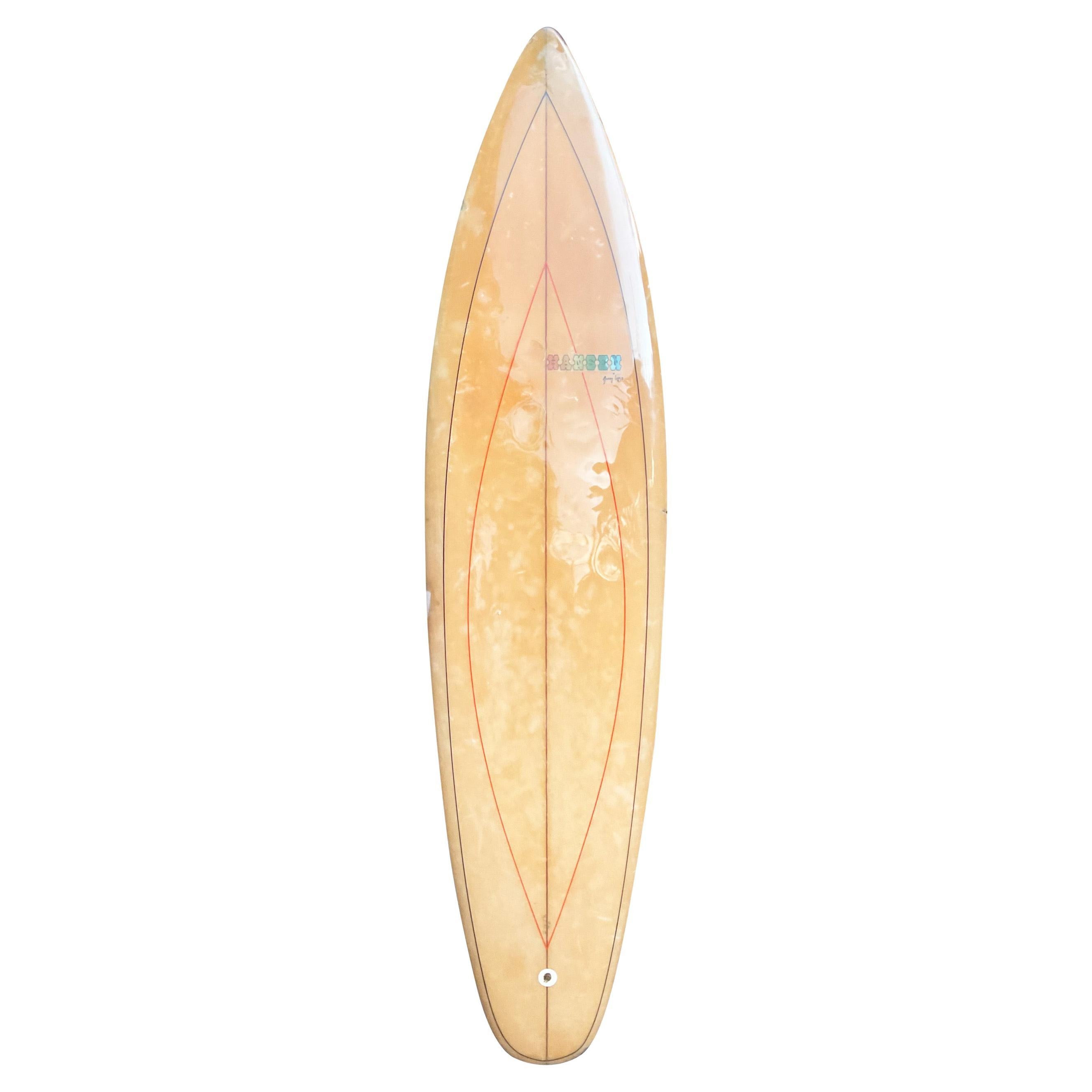 1960s Vintage Gerry Lopez Surfboard by Hansen Surfboards For Sale
