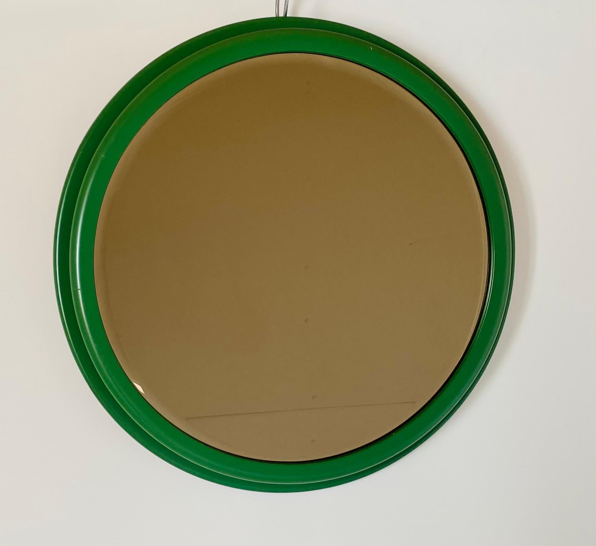 green wall mirrors