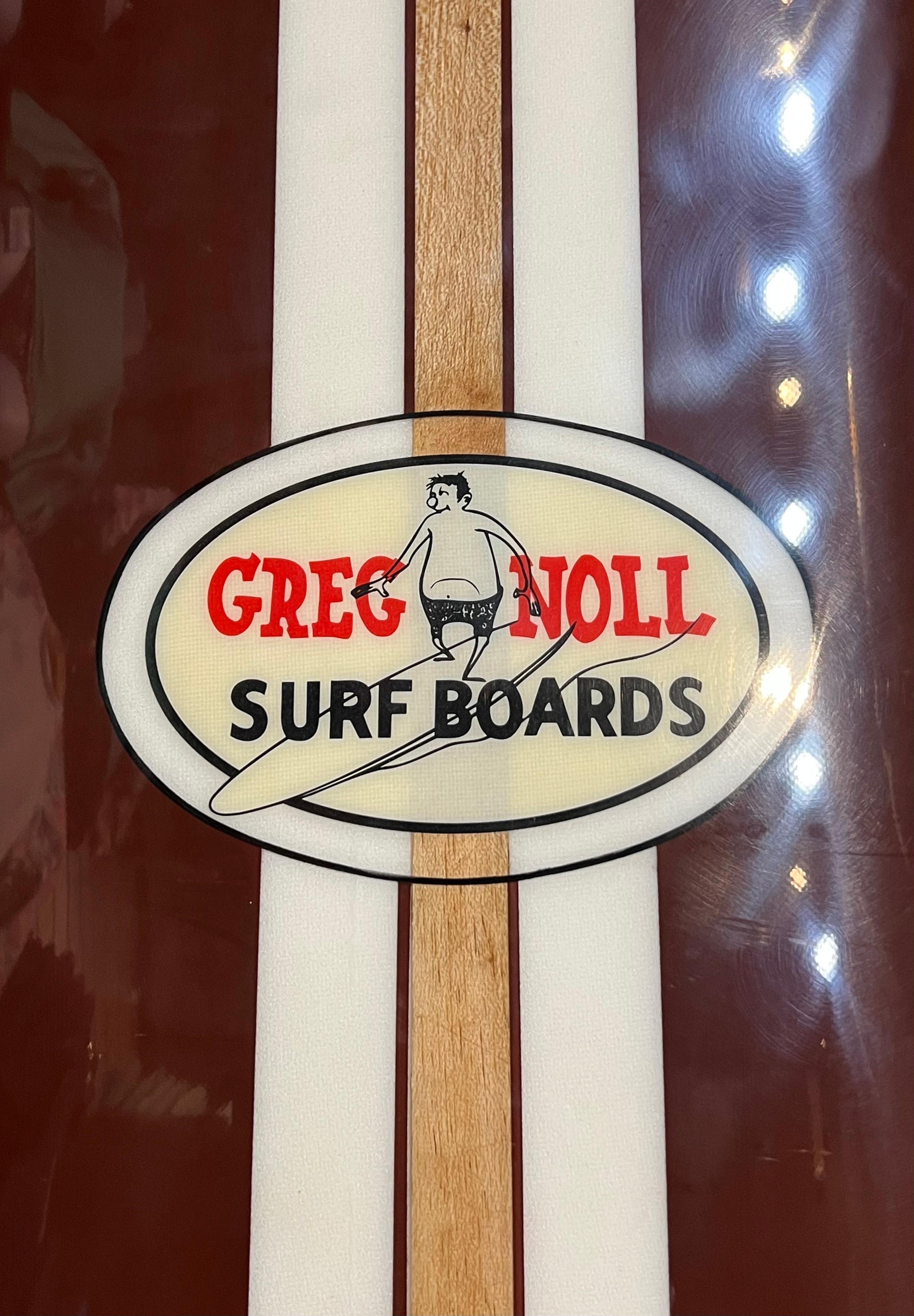 American 1960s Vintage Greg Noll “Beach Break” longboard