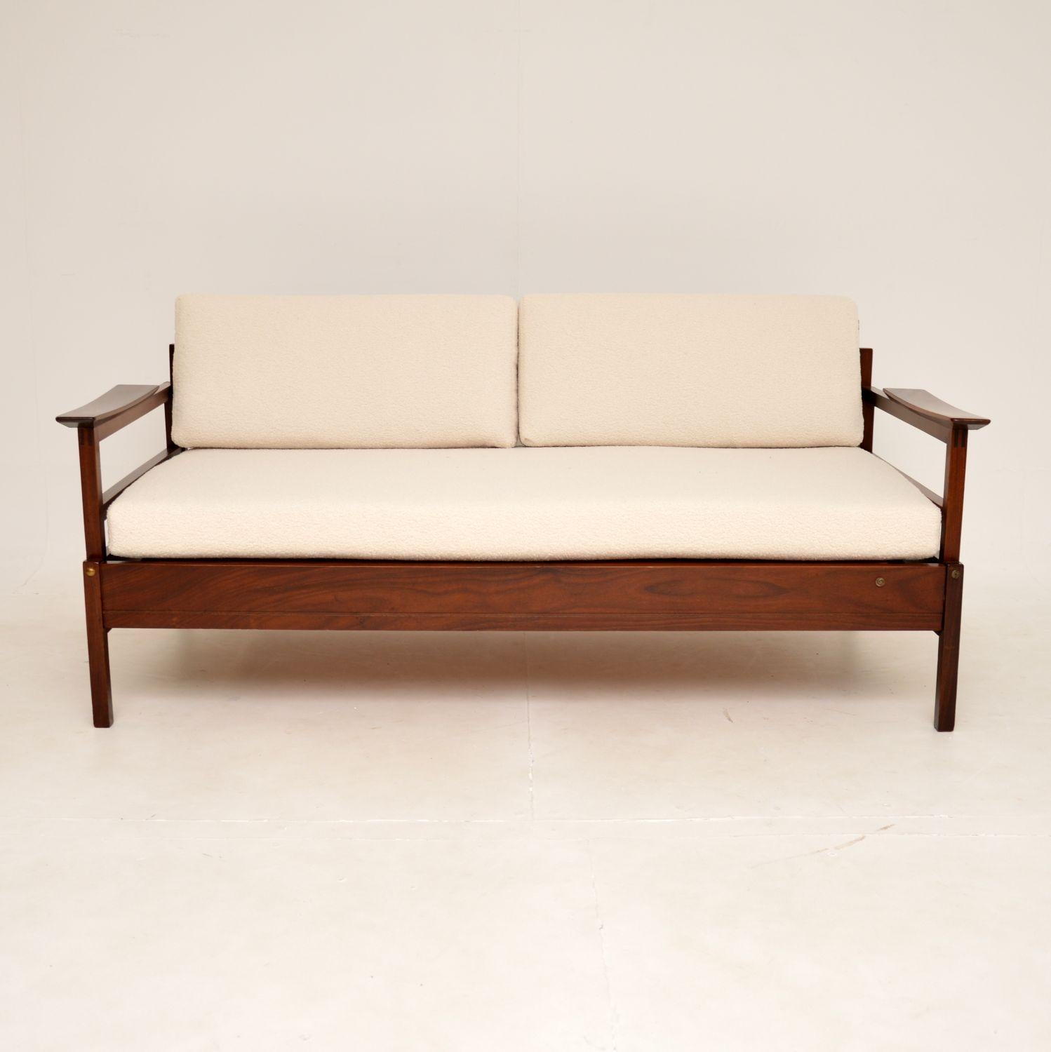 Mid-Century Modern 1960's Vintage Guy Rogers Gambit Sofa Bed