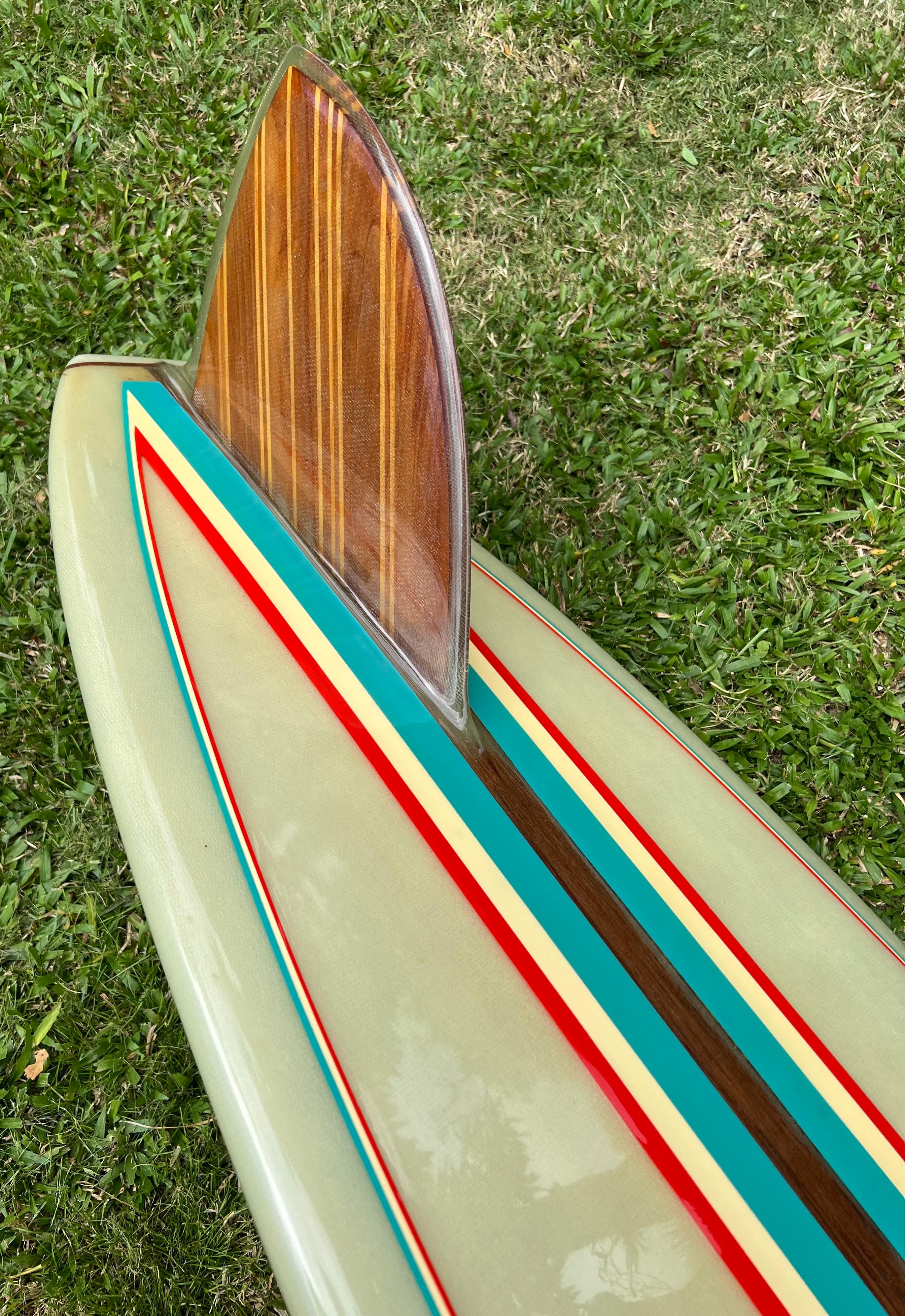 1960er Jahre Vintage Hansen Classic Longboard (Glasfaser) im Angebot