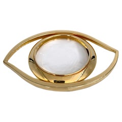 1960s Retro Hermès “Eye Of Cleopatra” Desk Magnifying Glass