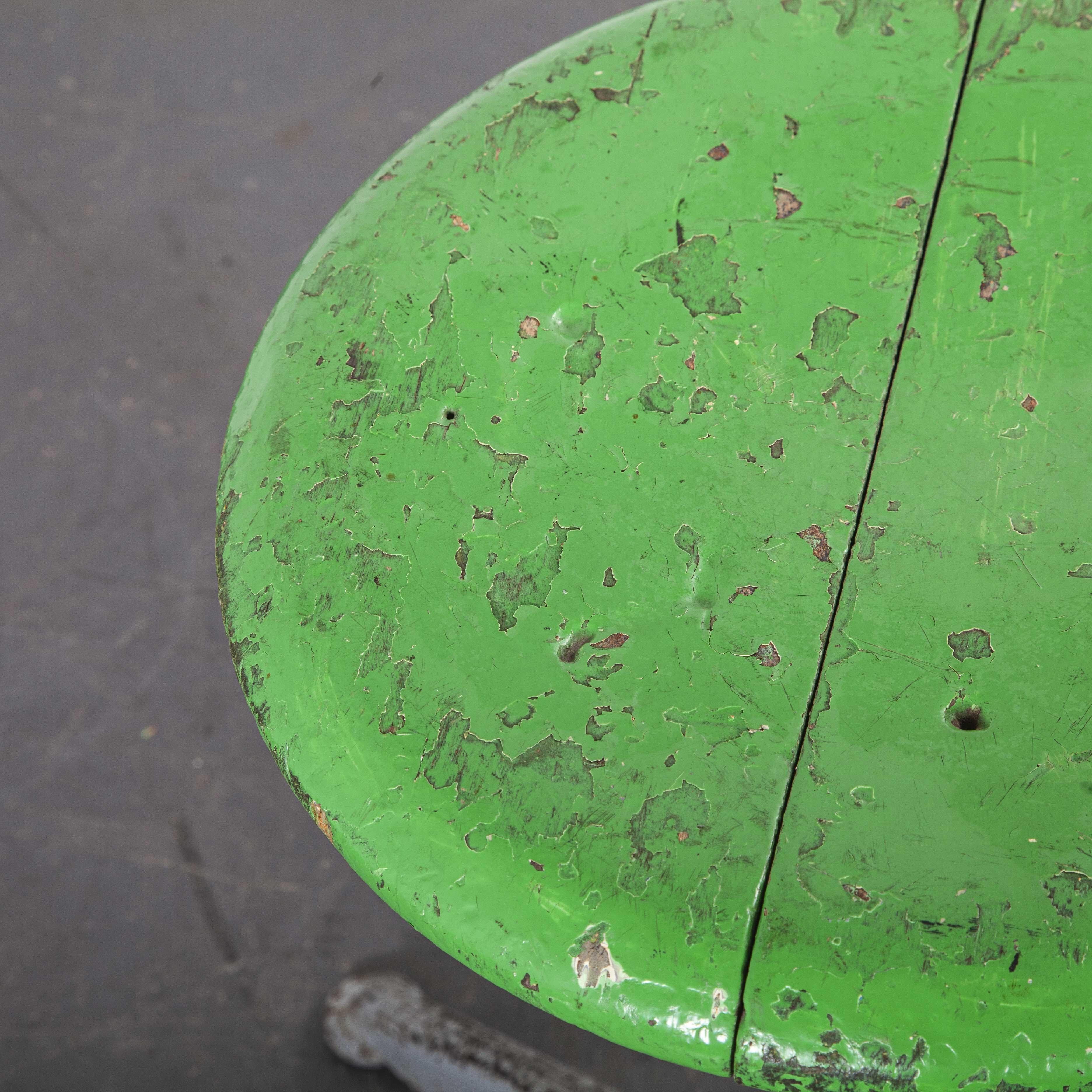 Mid-Century Modern 1960s Vintage Industrial Stool