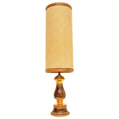 1960's Vintage Italian Ceramic Table Lamp