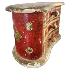 1960s Vintage Italian Florentine Jewelry Box Chest