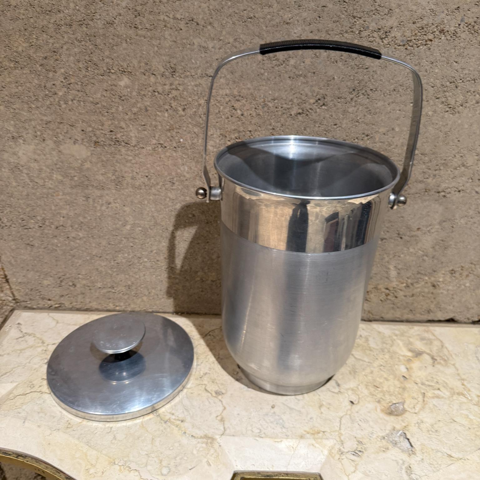1960s Italian Vintage Tall Ice Bucket Wine Cooler For Sale 2