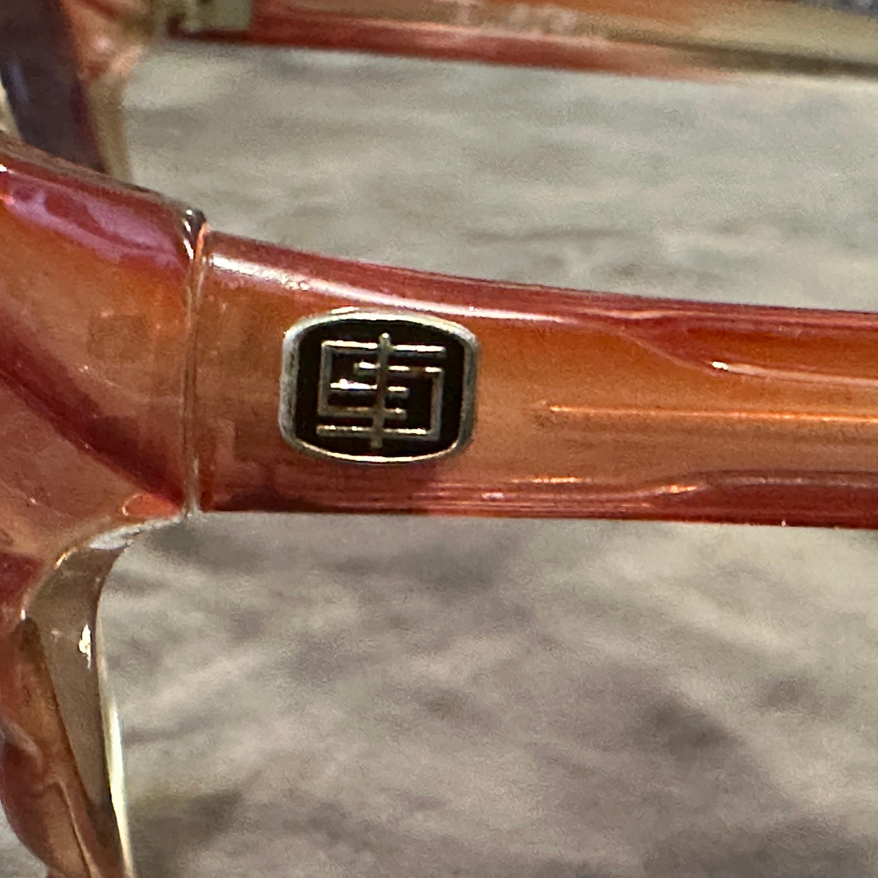 Gafas de sol italianas vintage de gran tamaño de los años 60 de Emilio Pucci en venta 6