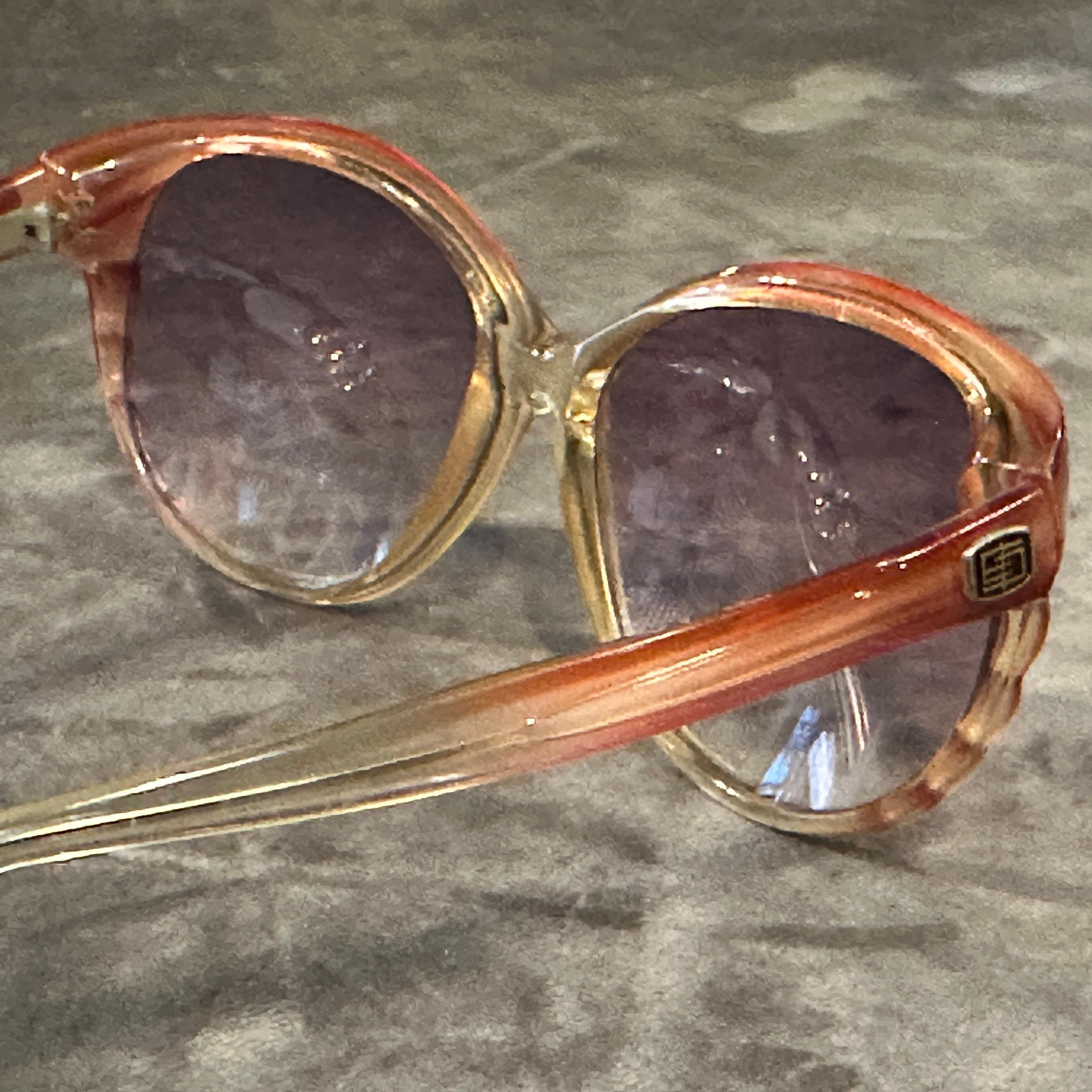 Gafas de sol italianas vintage de gran tamaño de los años 60 de Emilio Pucci en venta 4
