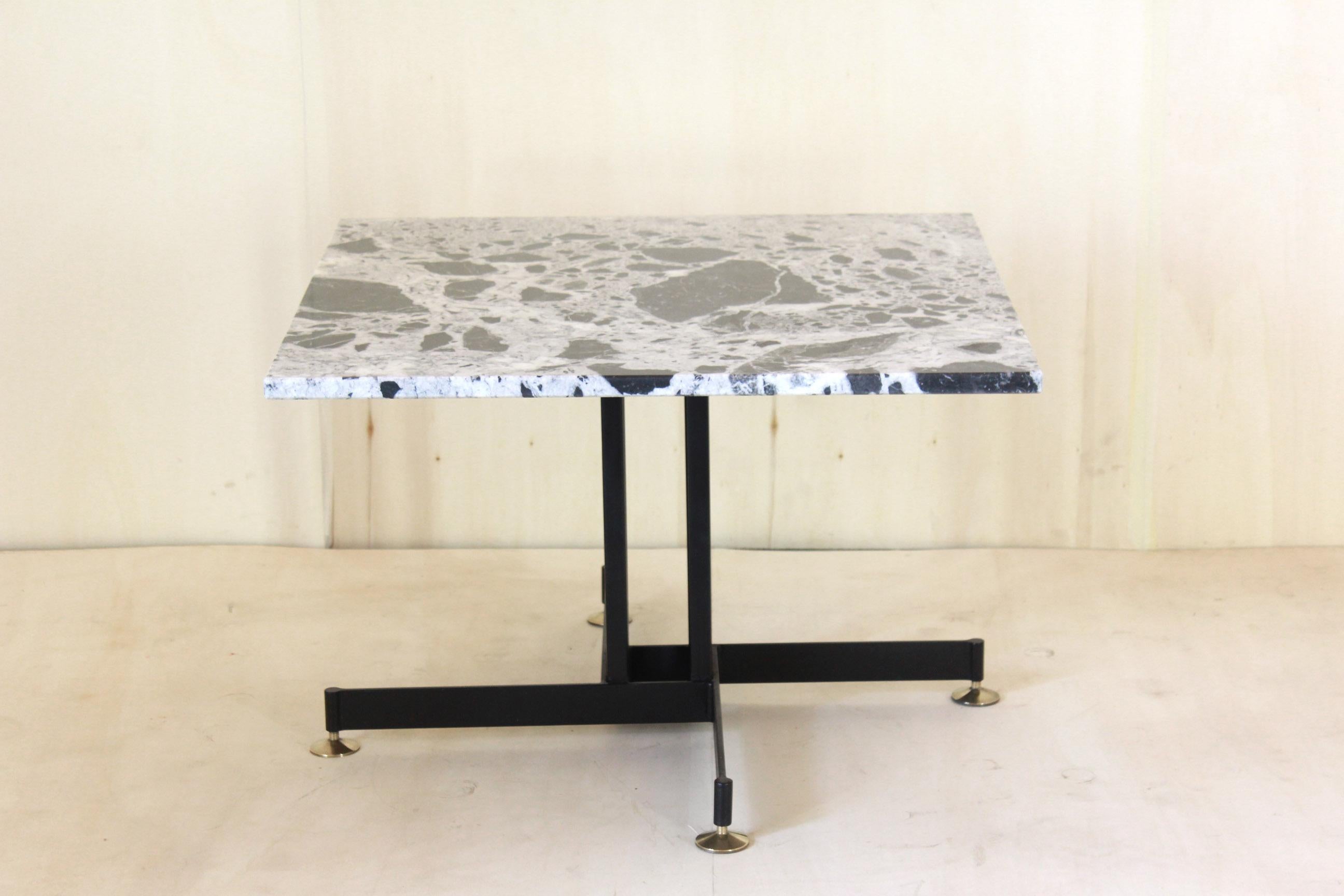 1960 marble top coffee table