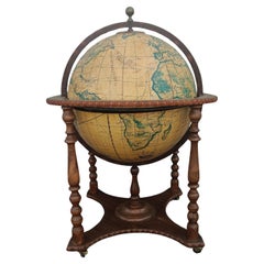 1960's Vintage Italian World Globe Dry Bar