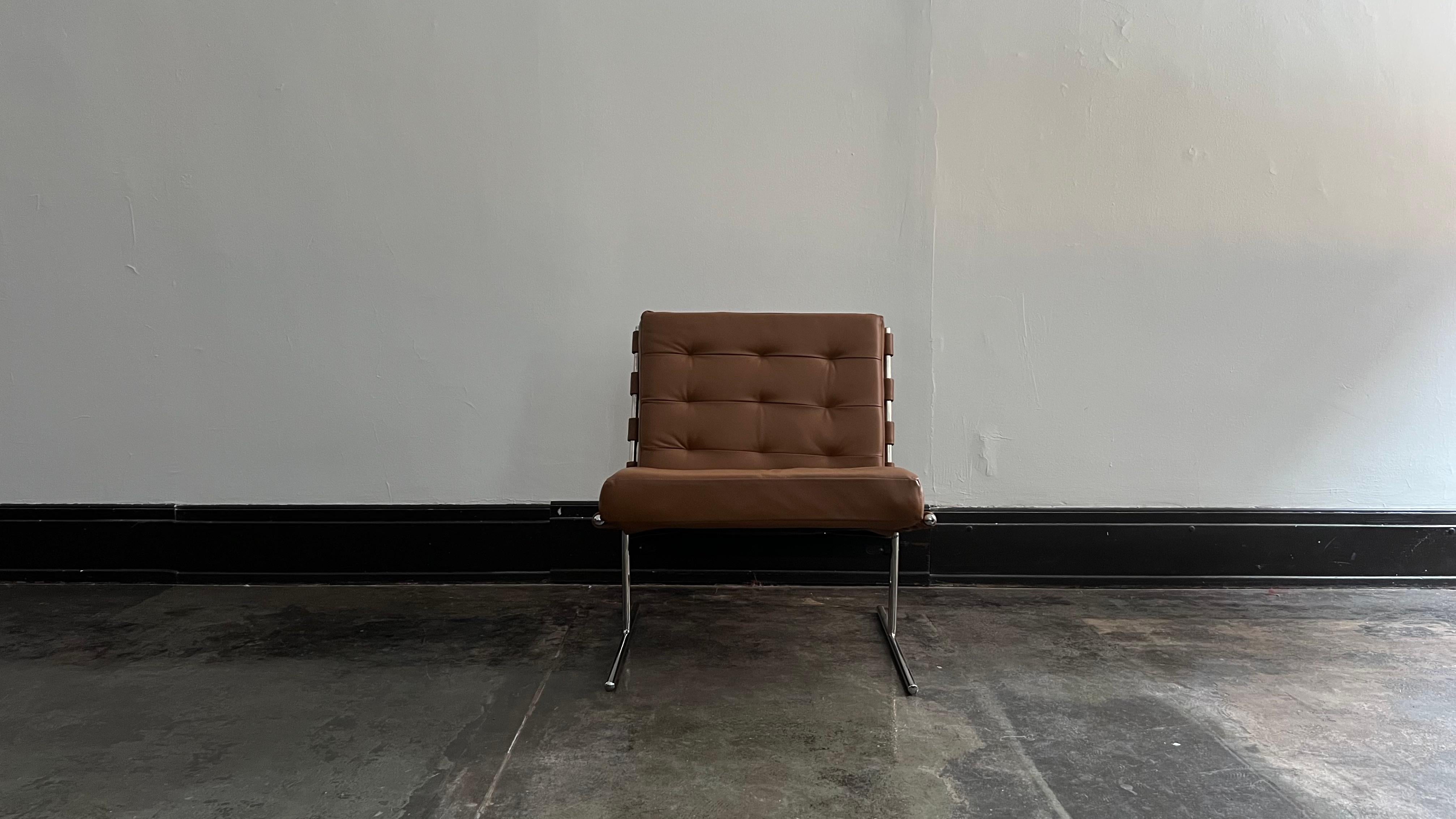 1960s Vintage Jorge Zalszupin T Invertido Oxford Lounge Chair For Sale 3