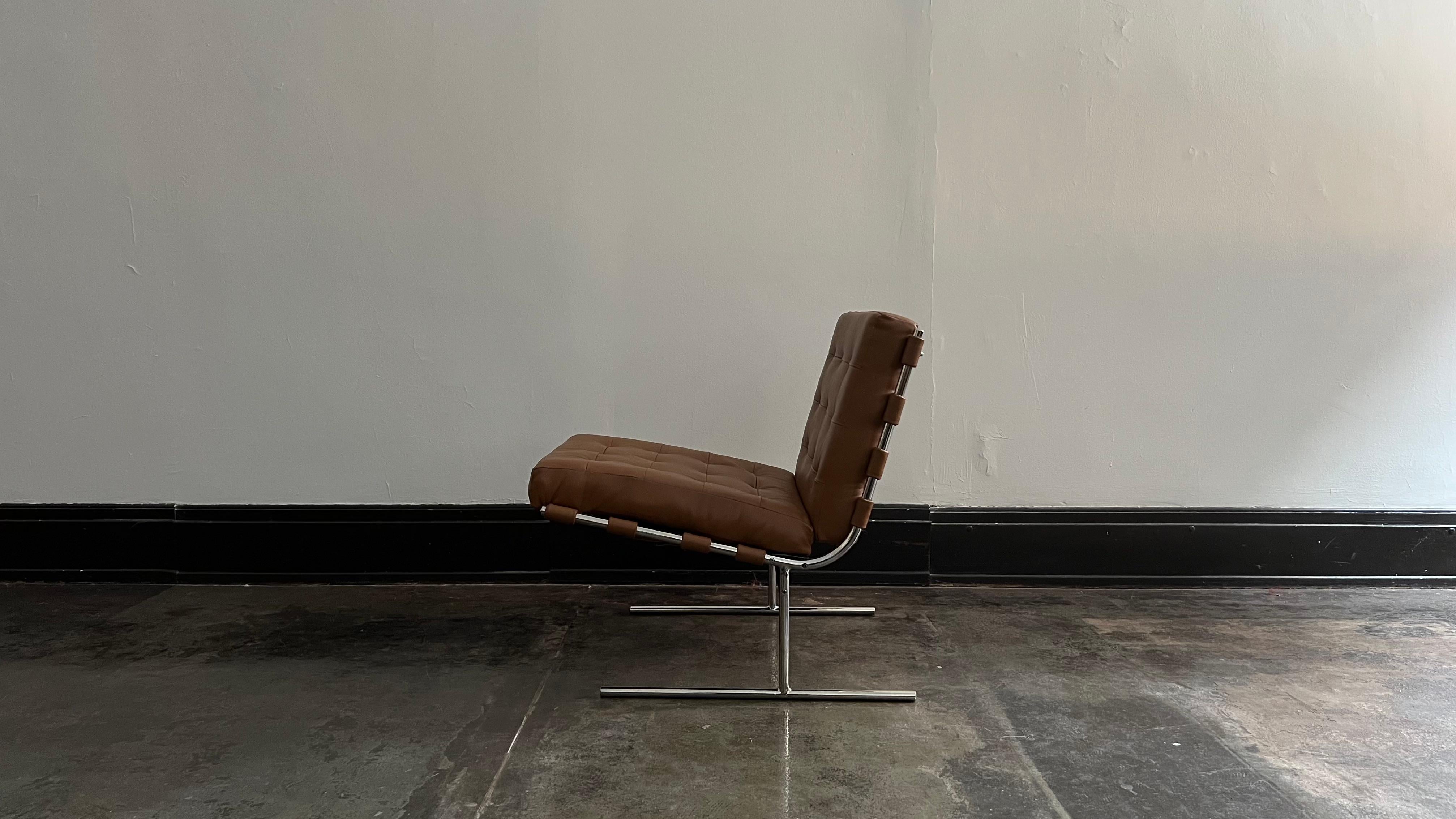 Brazilian 1960s Vintage Jorge Zalszupin T Invertido Oxford Lounge Chair For Sale