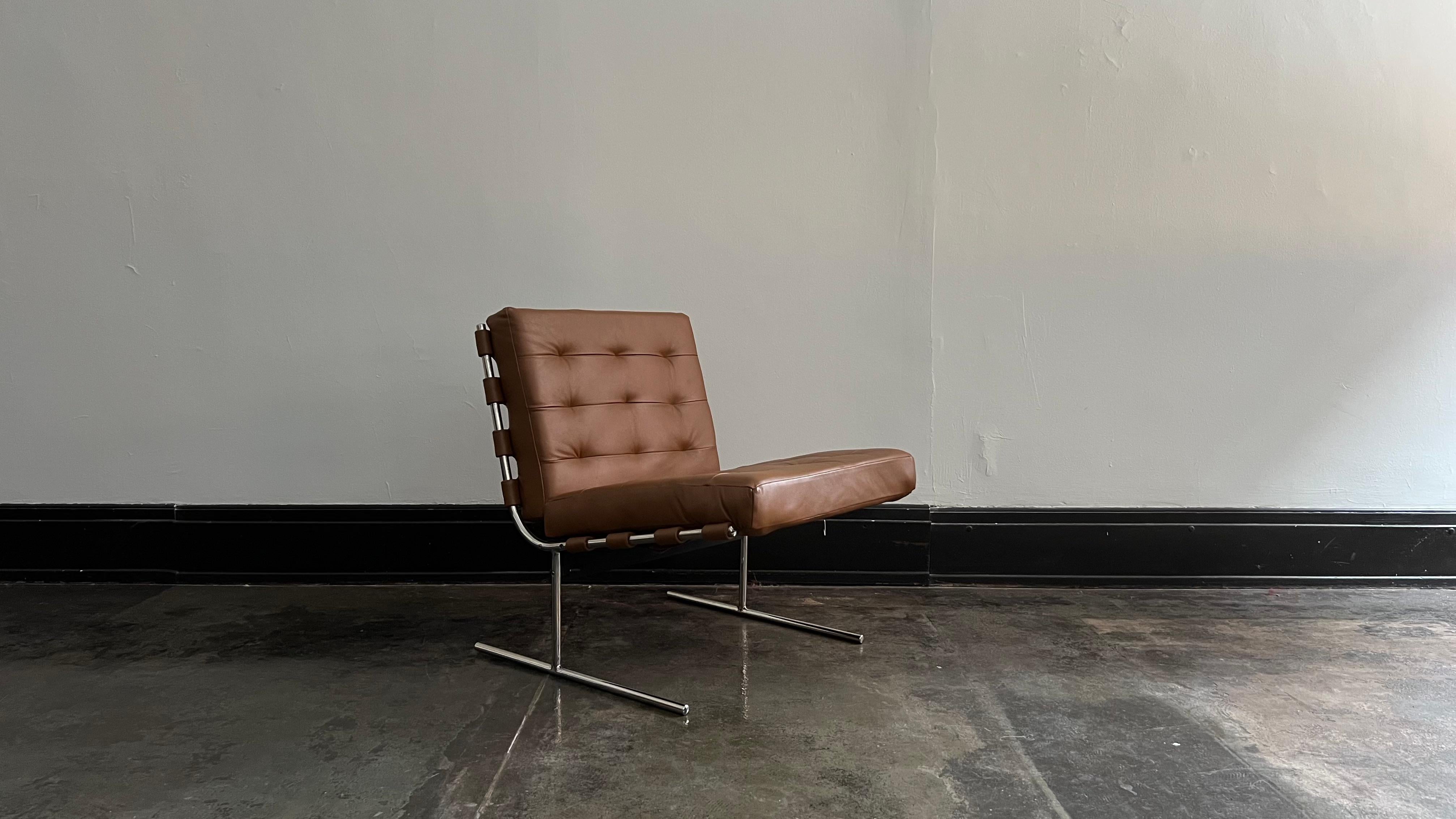 1960s Vintage Jorge Zalszupin T Invertido Oxford Lounge Chair For Sale 2