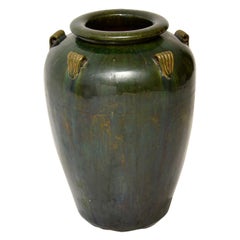 Jarrón grande de cerámica de los años 60