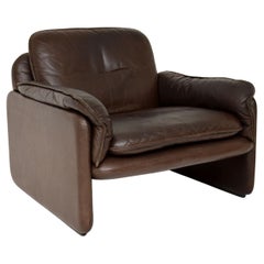 1960's Vintage Leather De Sede DS 61 Armchair